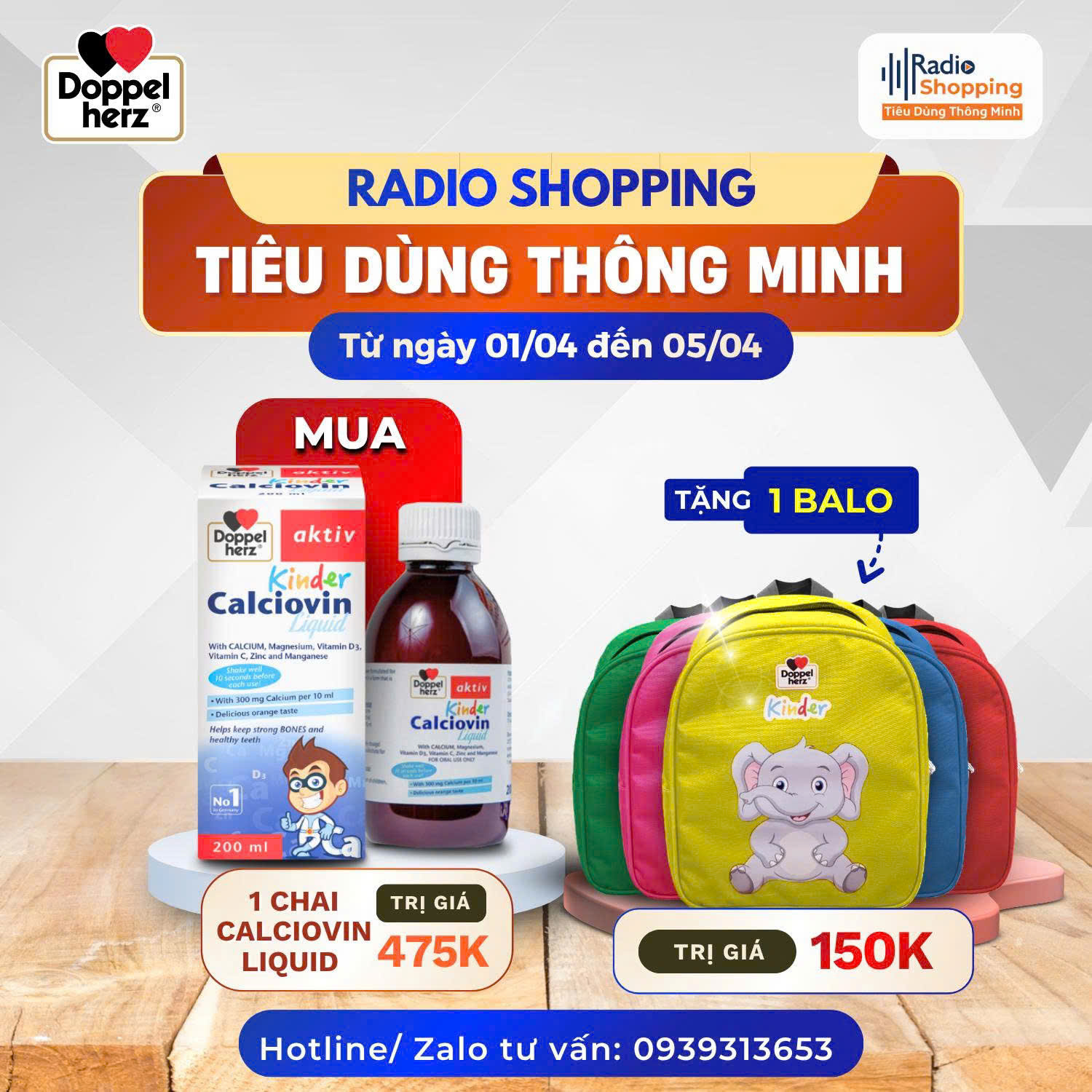 TPBVSK Doppelherz Aktiv Calciovin Liquid